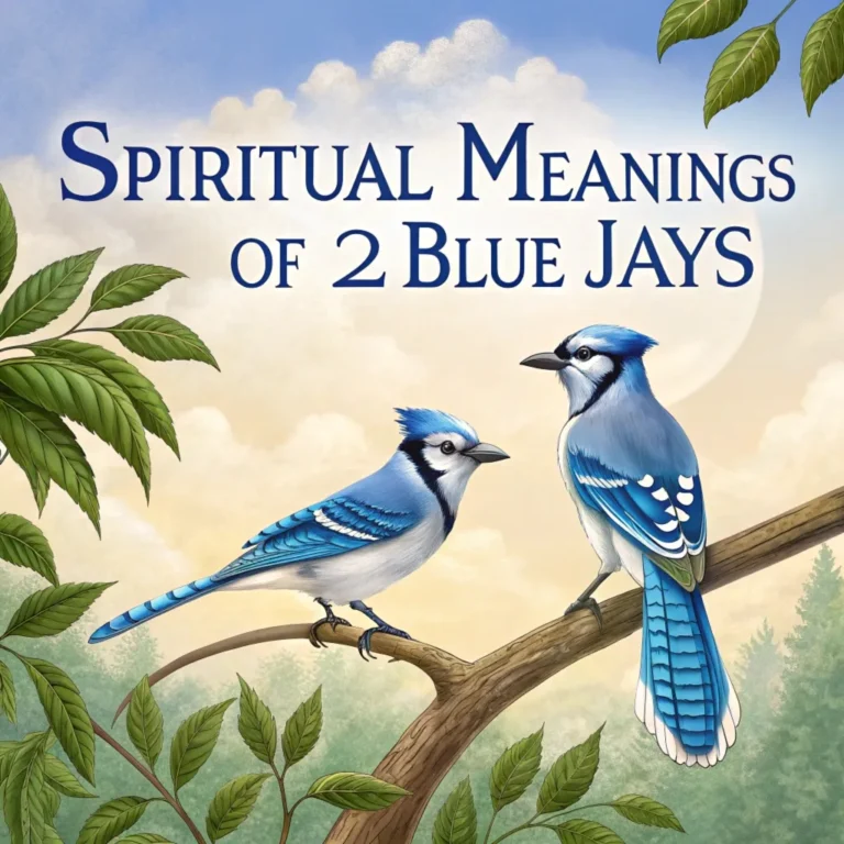 16 Spiritual Meanings of 2 Blue Jays: Hidden Messages Revealed