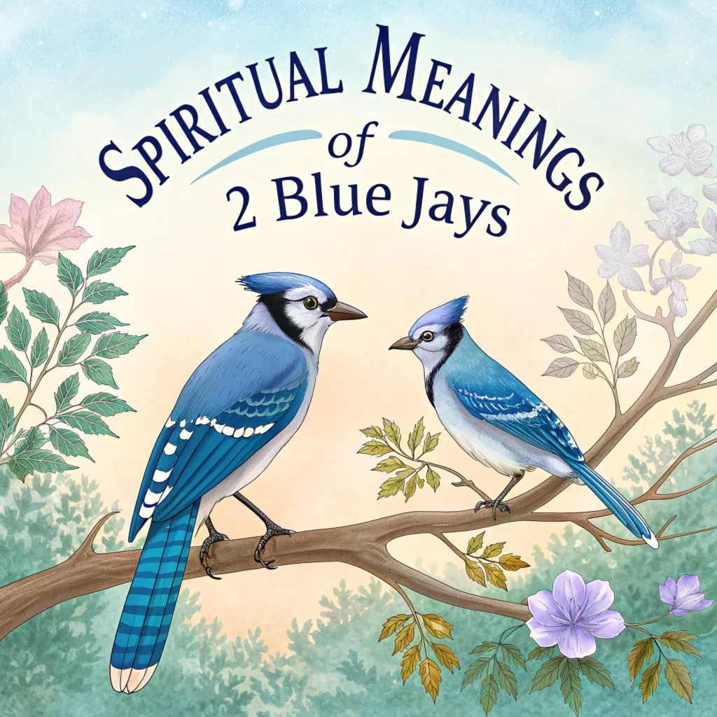 16 Spiritual Meanings of 2 Blue Jays: Hidden Messages Revealed