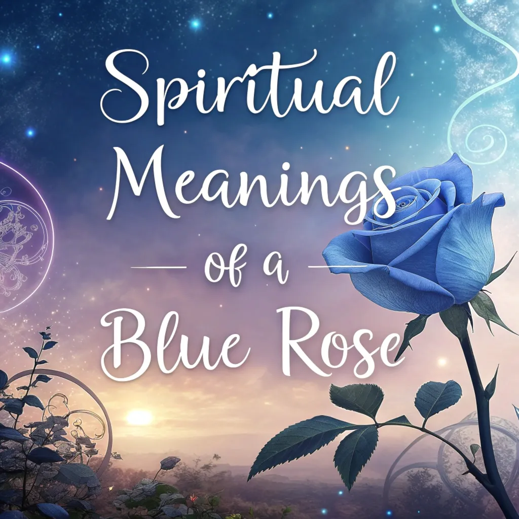 14 Spiritual Meanings of a Blue Rose: A Journey into Mystery