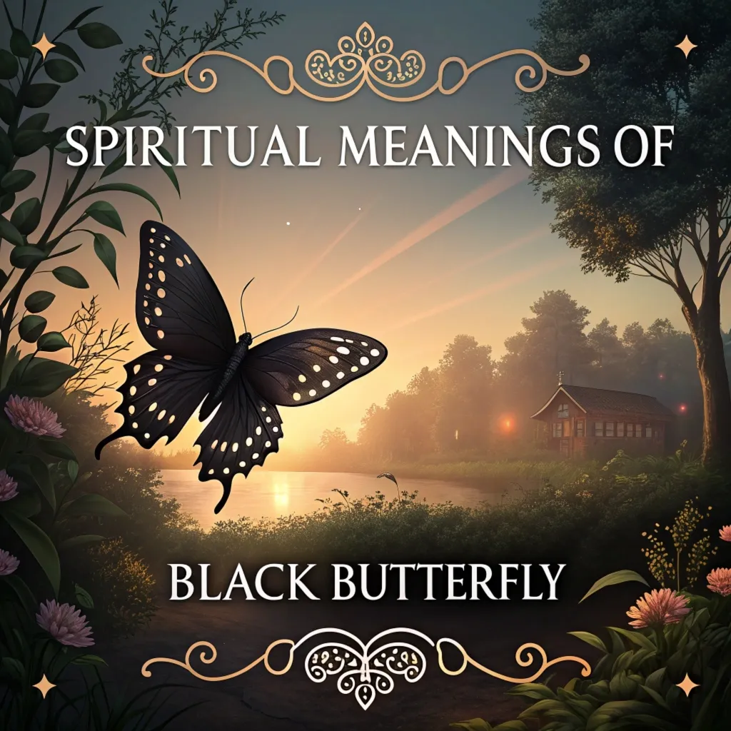 16 Spiritual Meanings of Black Butterfly: Mystical Messengers