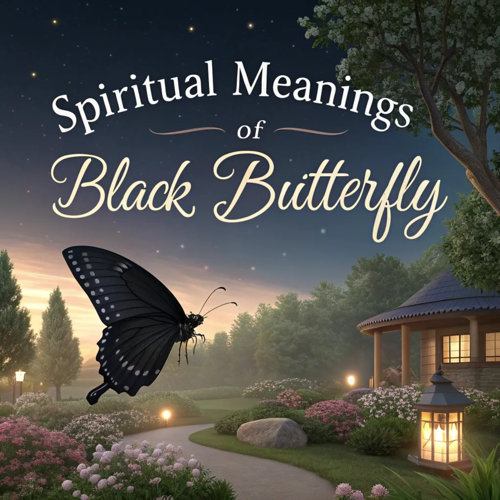 16 Spiritual Meanings of Black Butterfly: Mystical Messengers