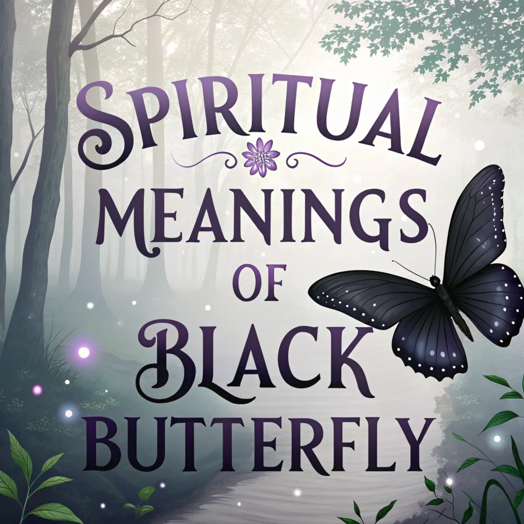 16 Spiritual Meanings of Black Butterfly: Mystical Messengers