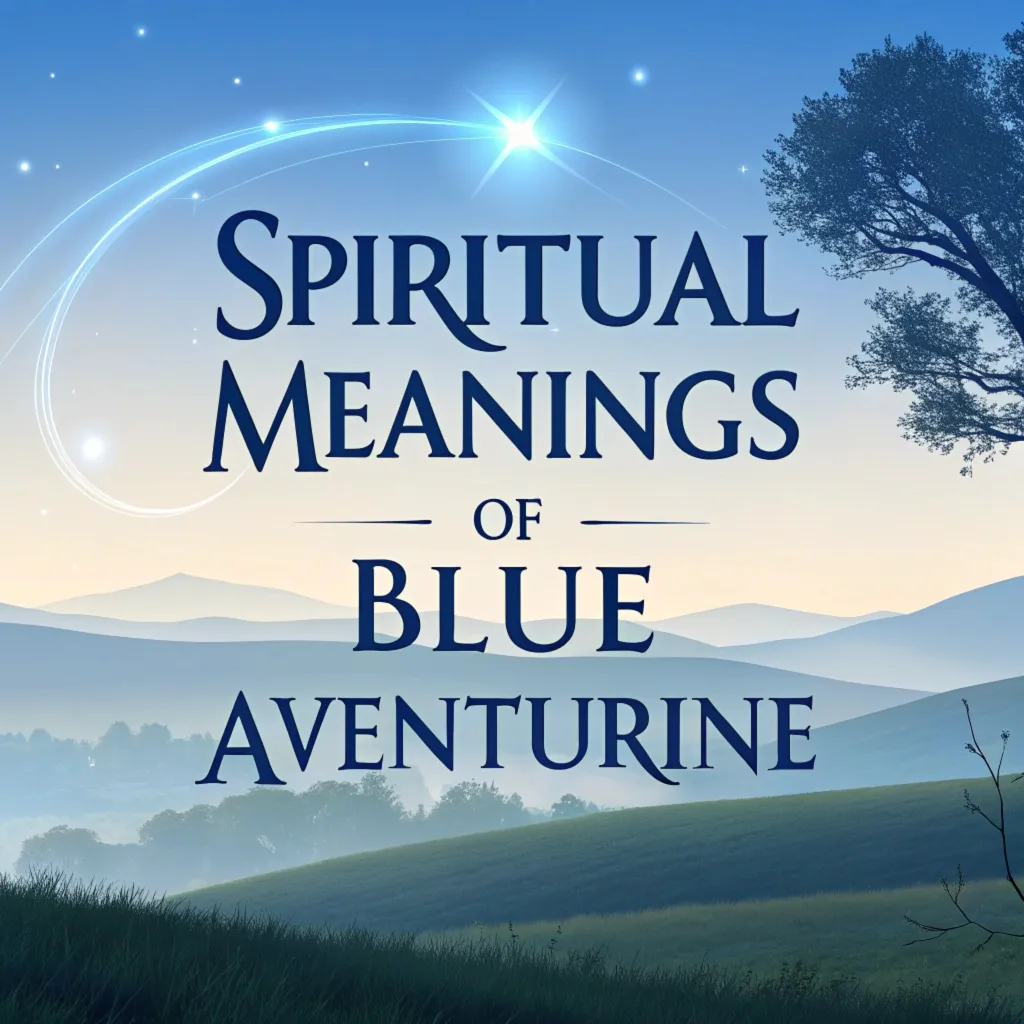 17 Spiritual Meanings of Blue Aventurine: A Guide to Inner Peace