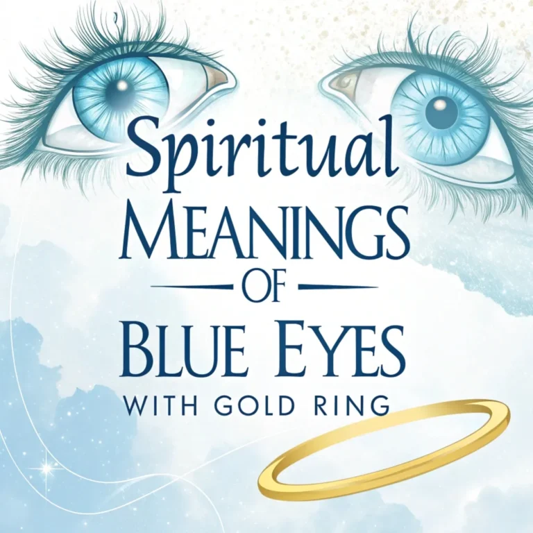 16 Spiritual Meanings of Blue Eyes with Gold Ring: Mystical Significance