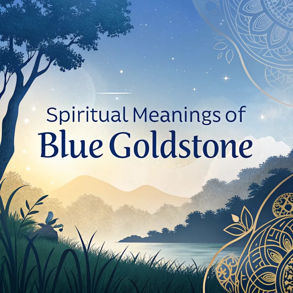 13 Spiritual Meanings of Blue Goldstone: A Comprehensive Guide