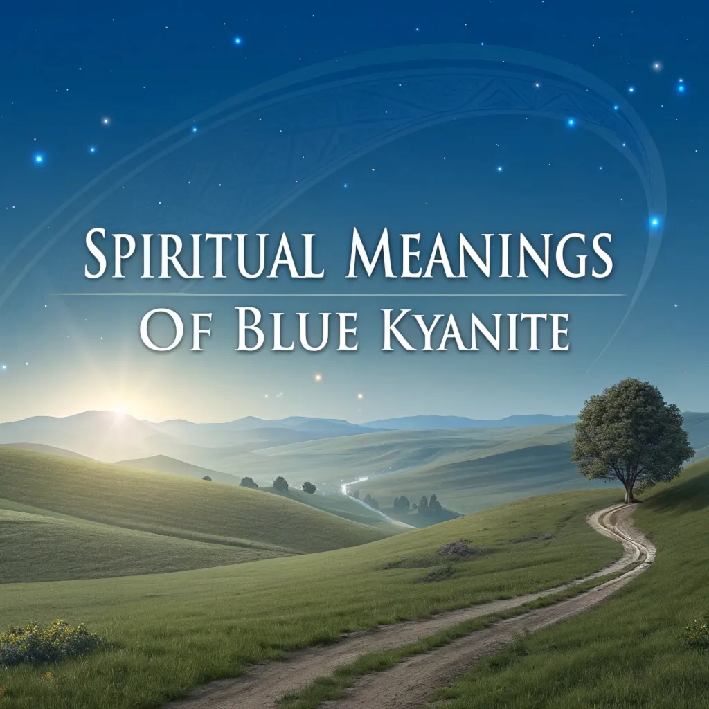 14 Spiritual Meanings of Blue Kyanite: A Guide to Inner Harmony