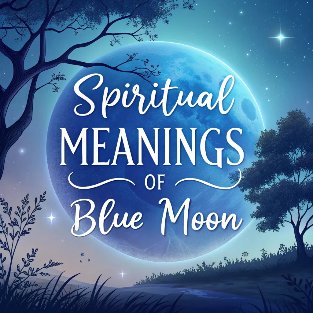 15 Spiritual Meanings of Blue Moon: A Rare Celestial Event