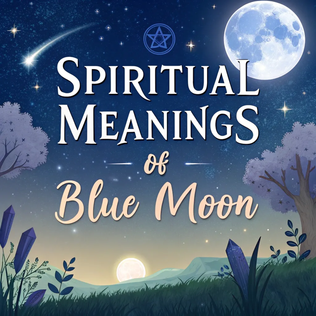 15 Spiritual Meanings of Blue Moon: A Rare Celestial Event