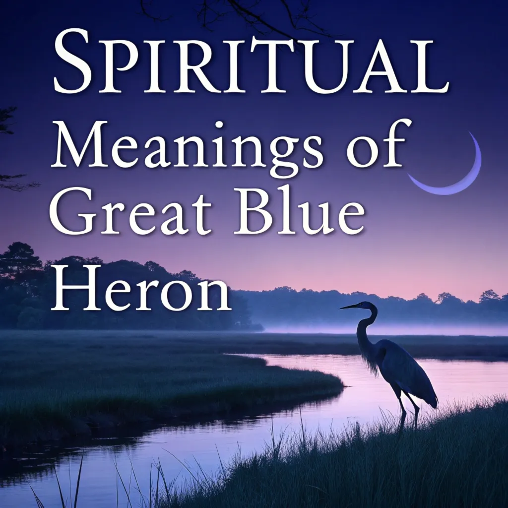 14 Spiritual Meanings of Great Blue Heron: A Divine Messenger