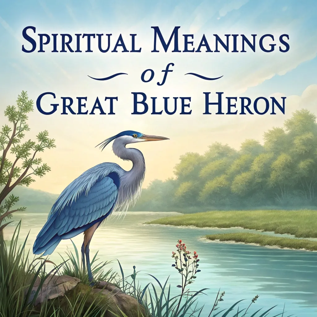 14 Spiritual Meanings of Great Blue Heron: A Divine Messenger