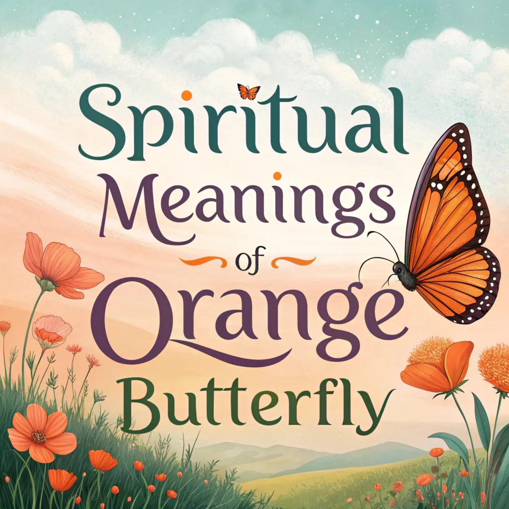 17 Spiritual Meanings of Orange Butterfly: Nature's Hidden Messages