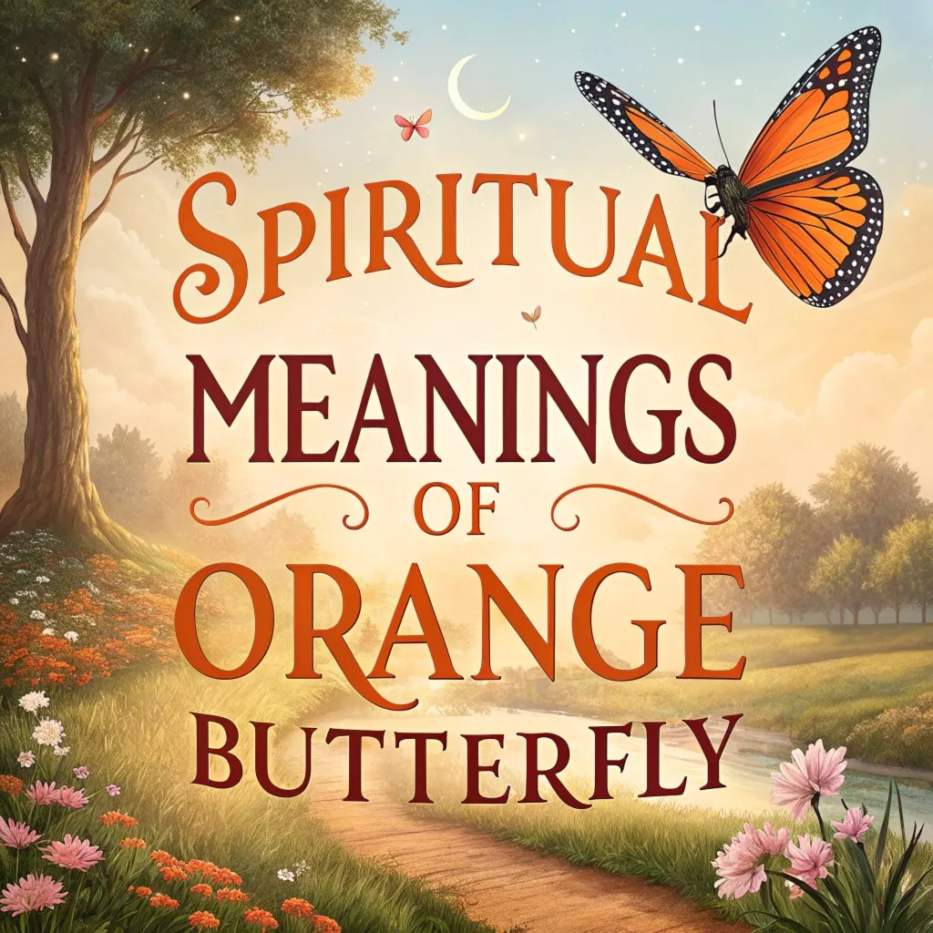 17 Spiritual Meanings of Orange Butterfly: Nature's Hidden Messages