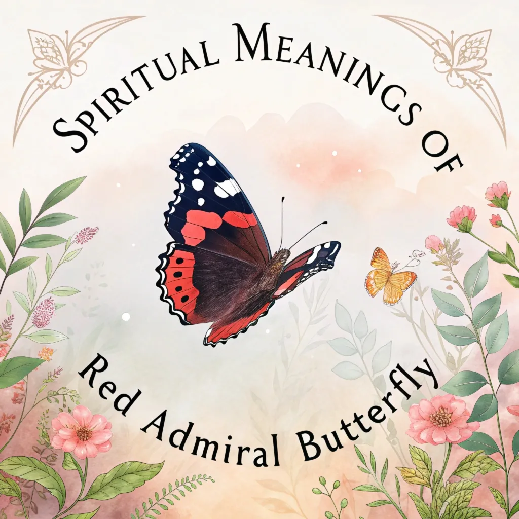 14 Spiritual Meanings of Red Admiral Butterfly: A Journey of Enlightenment