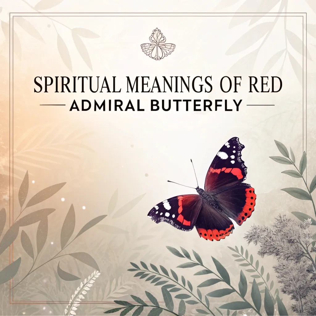 14 Spiritual Meanings of Red Admiral Butterfly: A Journey of Enlightenment