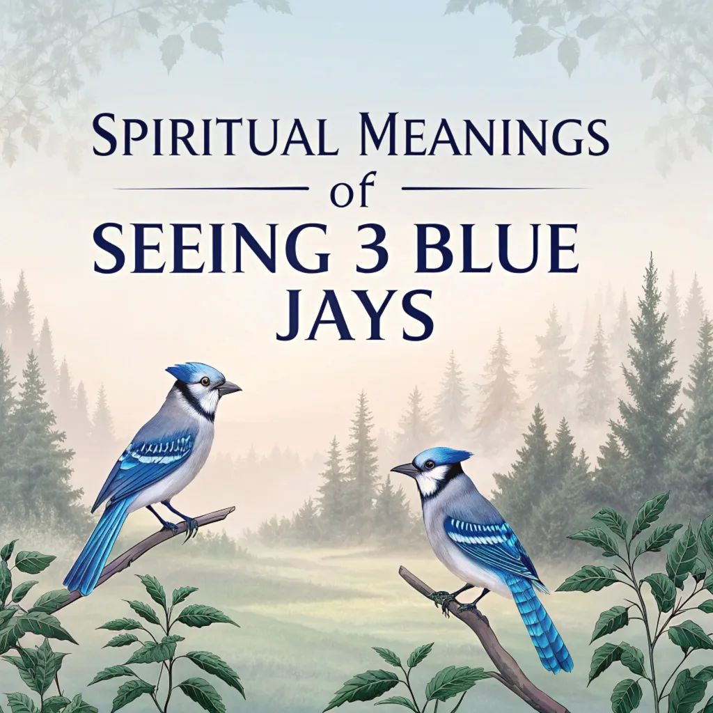 13 Spiritual Meanings of Seeing 3 Blue Jays: Mystical Messages