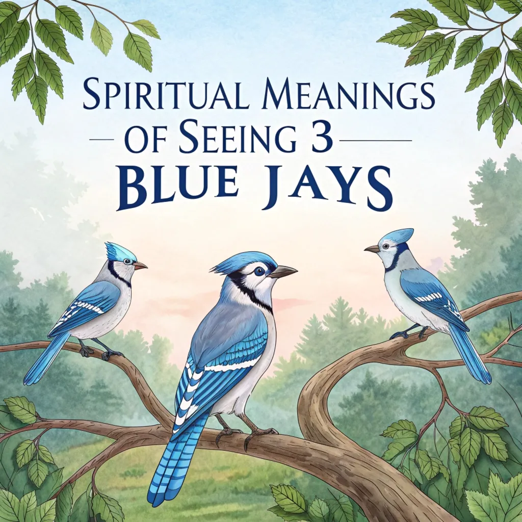 13 Spiritual Meanings of Seeing 3 Blue Jays: Mystical Messages