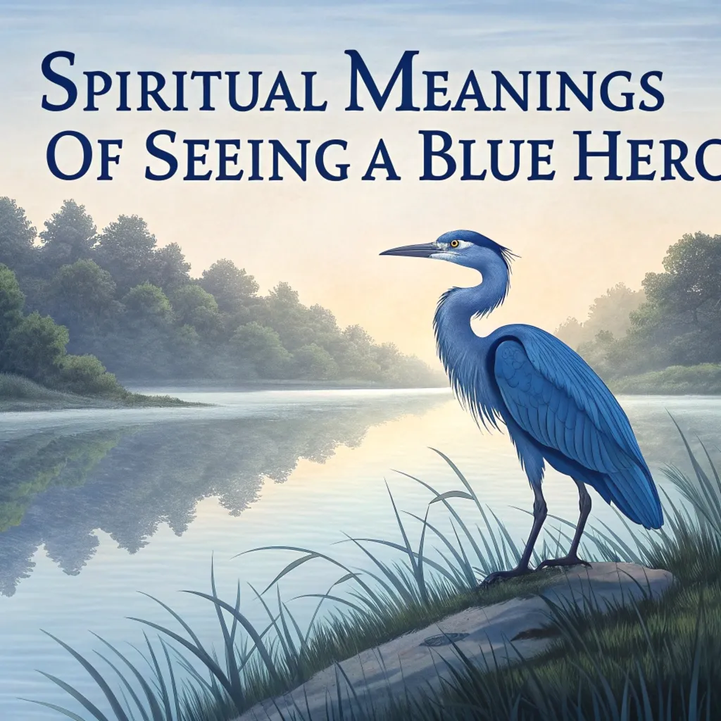 14 Spiritual Meanings of Seeing a Blue Heron: Interpretations and Insights