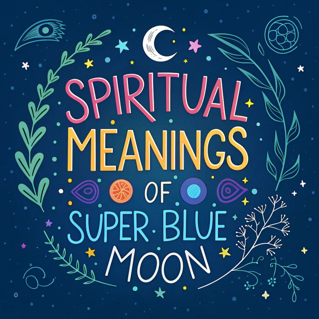 11 Spiritual Meanings of Super Blue Moon: Deepening Your Connection