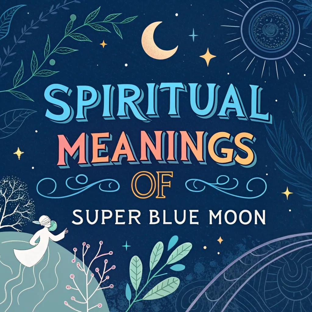 11 Spiritual Meanings of Super Blue Moon: Deepening Your Connection