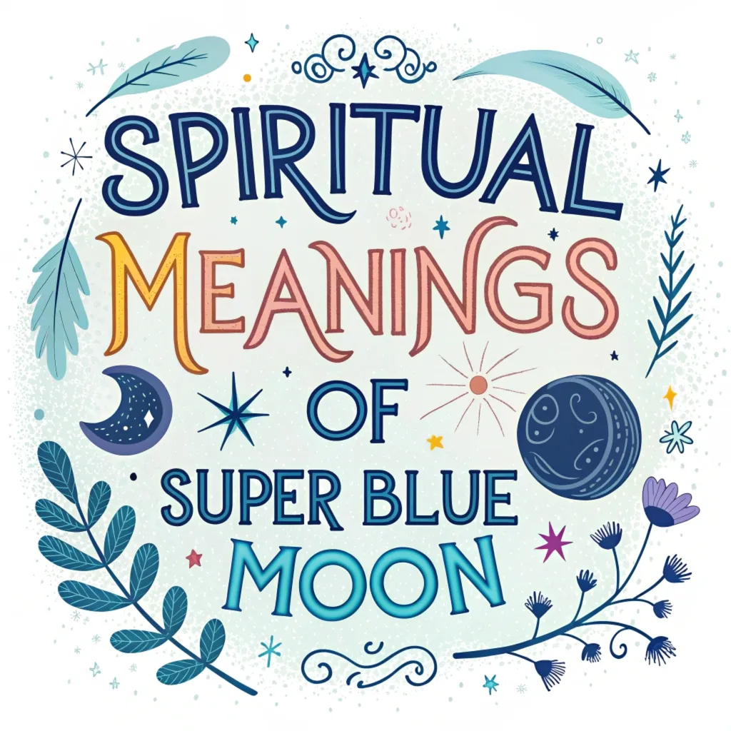 11 Spiritual Meanings of Super Blue Moon: Deepening Your Connection