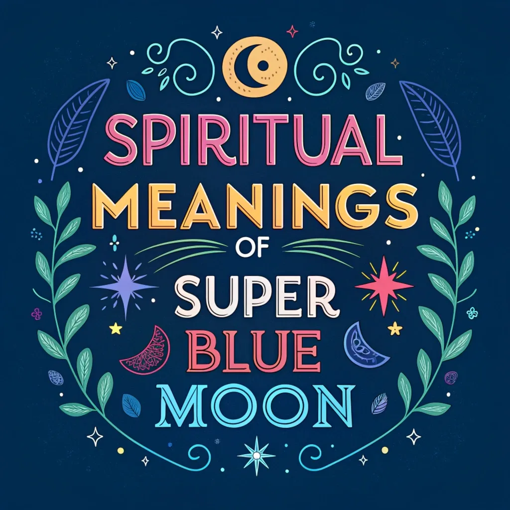 11 Spiritual Meanings of Super Blue Moon: Deepening Your Connection