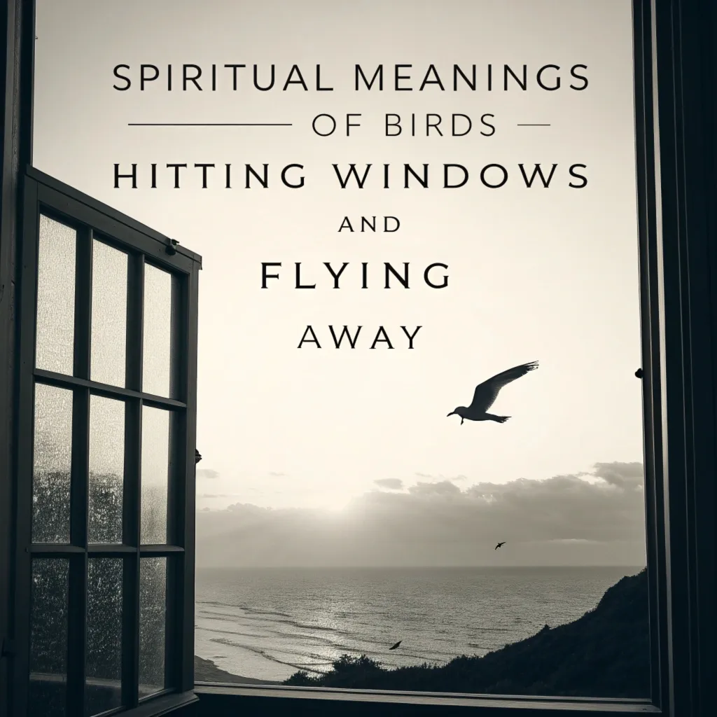 12 Spiritual Meanings When Birds Hit Windows and Fly Away