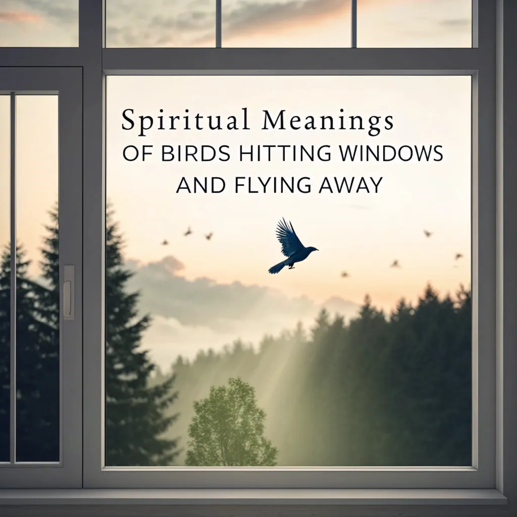 12 Spiritual Meanings When Birds Hit Windows and Fly Away