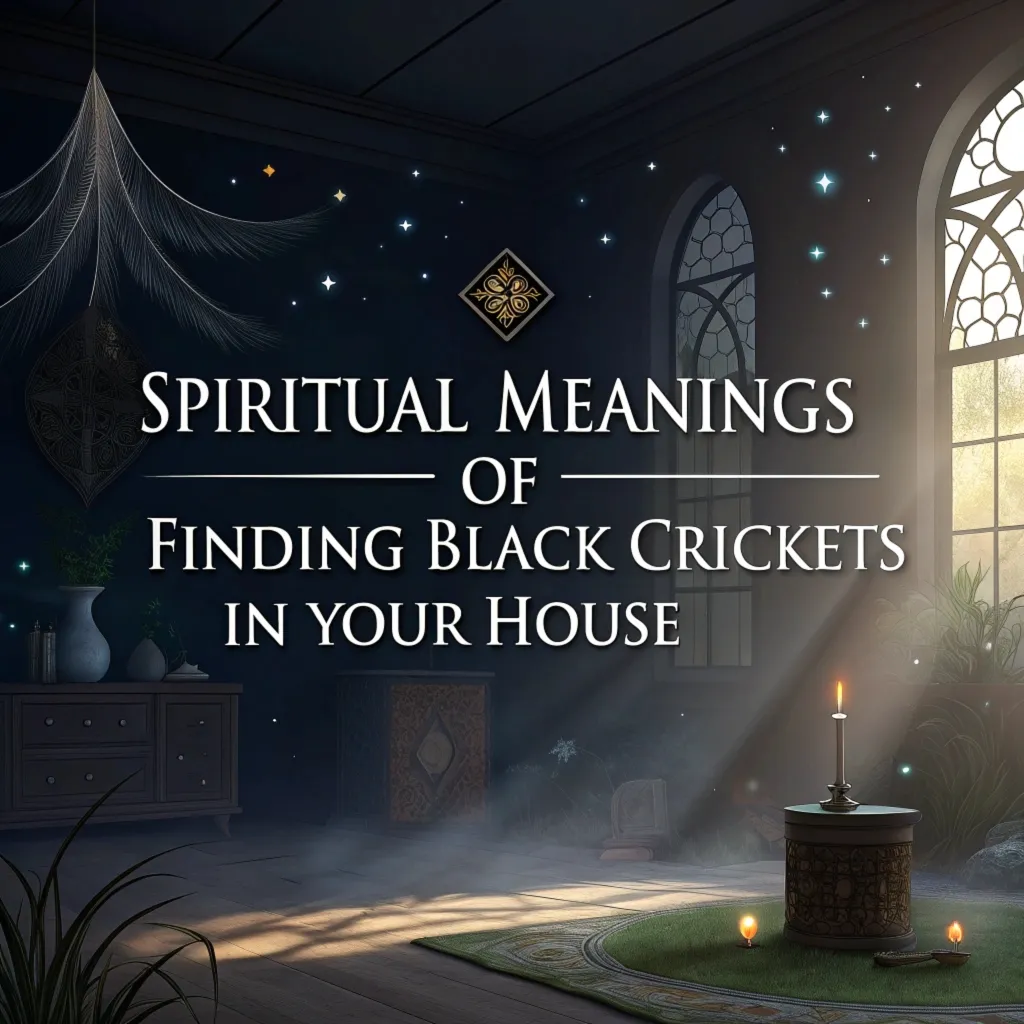 14 Spiritual Meanings of Finding Black Crickets in Your House