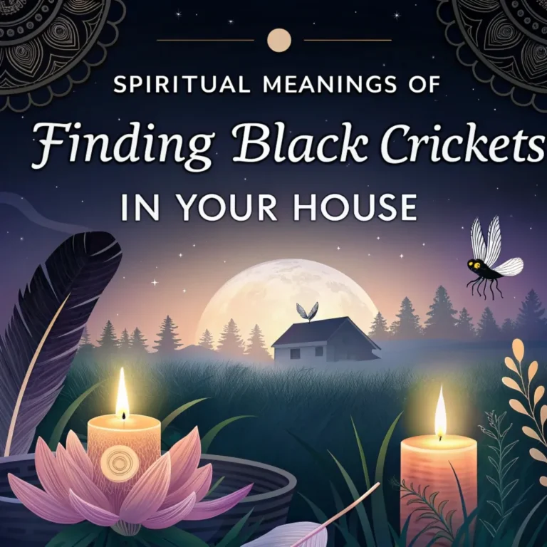 14 Spiritual Meanings of Finding Black Crickets in Your House