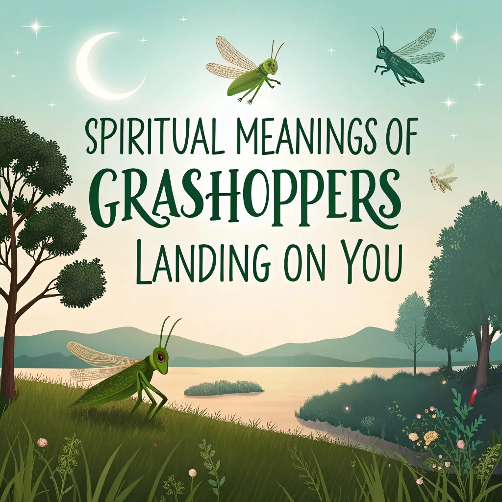 18 Spiritual Meanings of Grasshoppers Landing on You