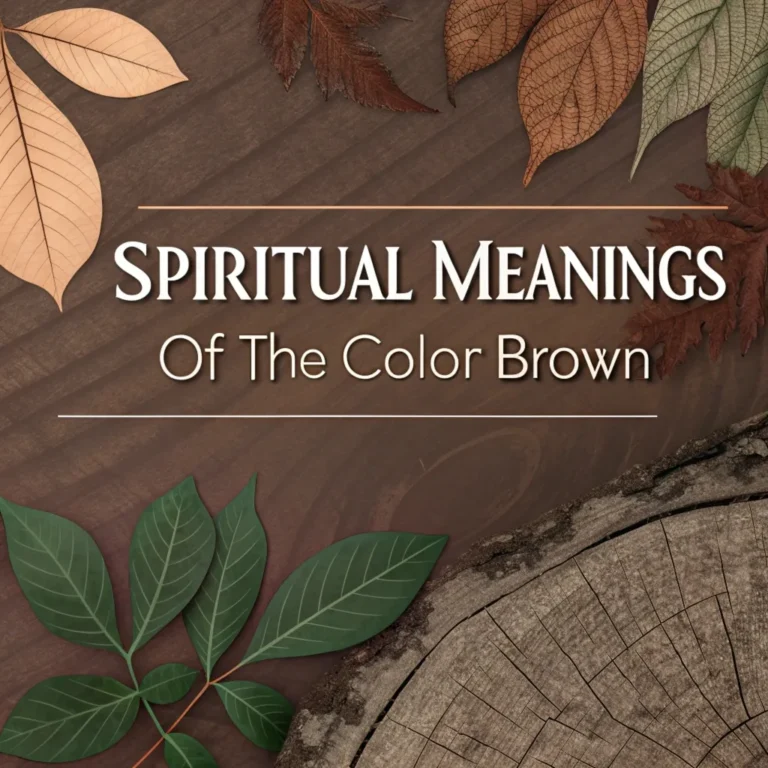 14 Spiritual Meanings of Color Brown: A Journey Through Earth’s Wisdom