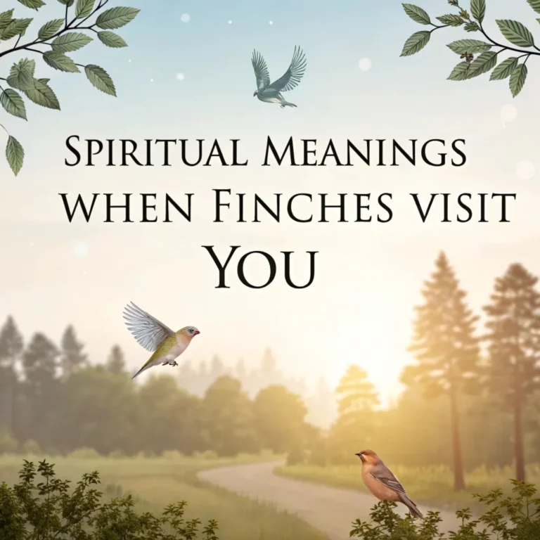 13 Spiritual Meanings When Finches Visit You: Nature’s Messages