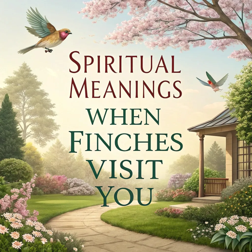 13 Spiritual Meanings When Finches Visit You: Nature's Messages