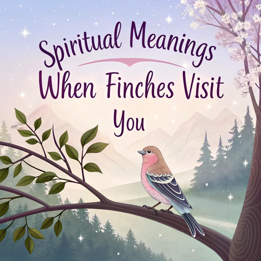 13 Spiritual Meanings When Finches Visit You: Nature's Messages